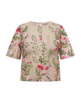 A-VIEW BLOUSE FUCHSIA ROSE/RED