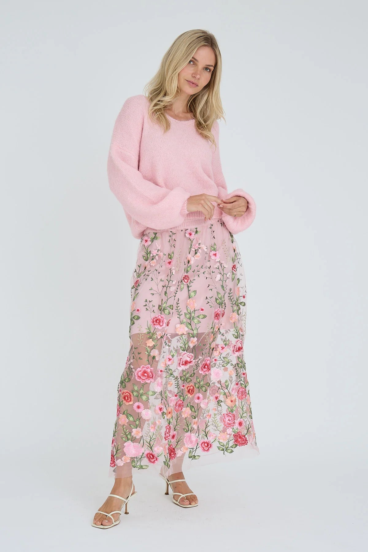 A-VIEW ROK FUCHSIA SKIRT ROSE/RED