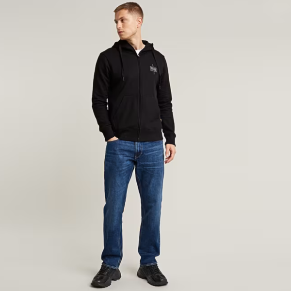 G-STAR RAW MEN JEANS MOSA STRAIGHT FADED ATLANTIC OCEAN