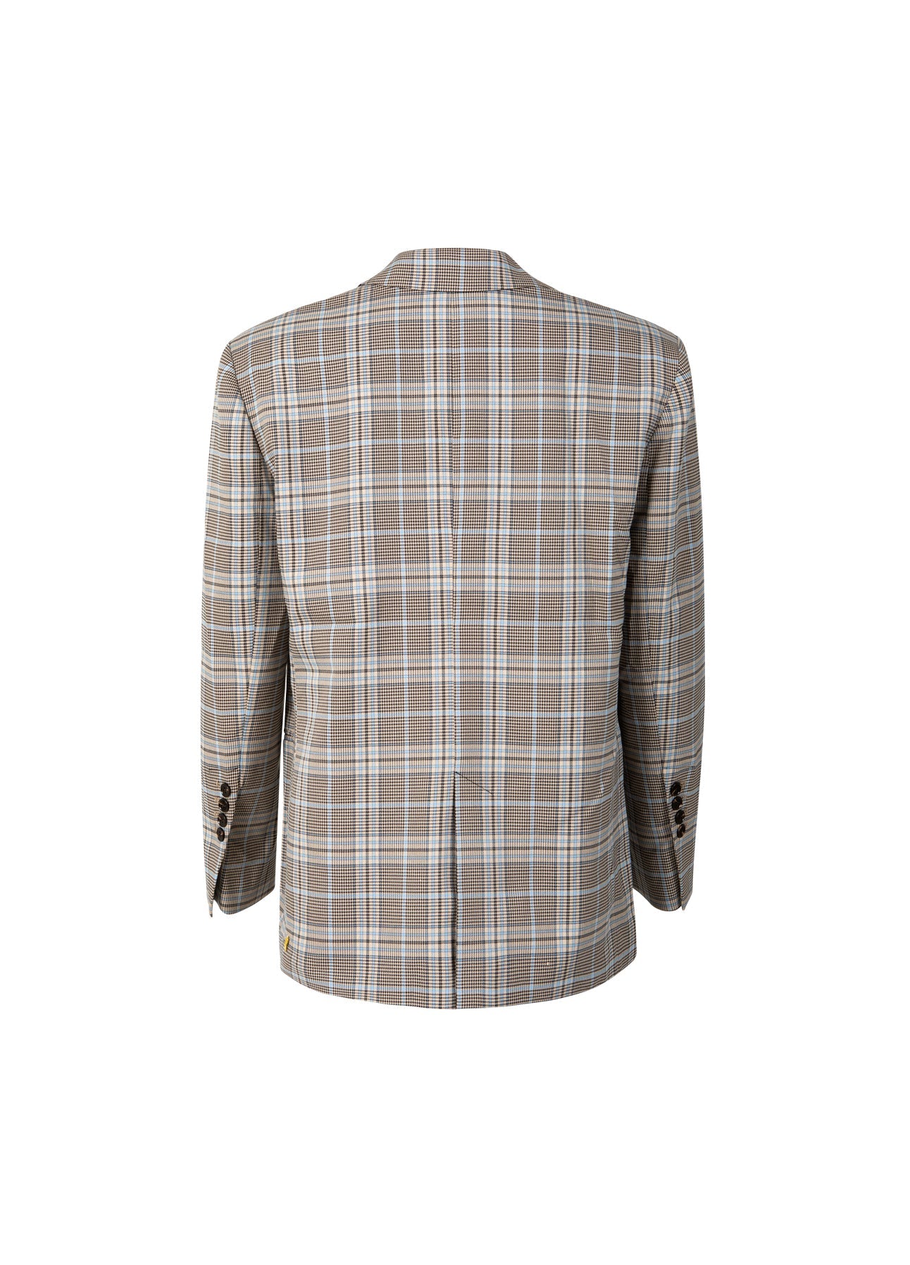 COSTER COPENHAGEN BLAZER GERUIT SAND/BLUE CHECK