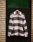 FORÉT POLO MATCH RUGBY SWEAT WOOD STRIPE