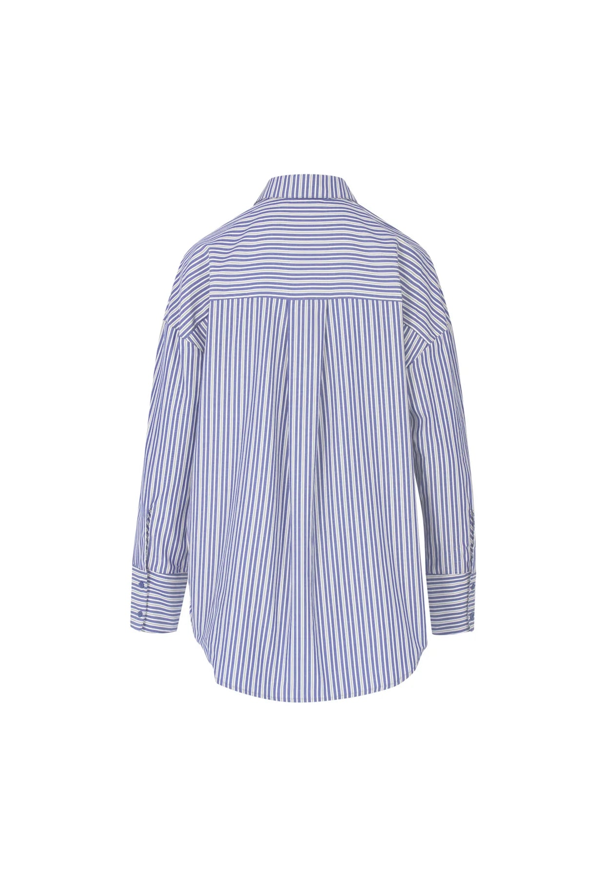 COSTER COPENHAGEN BLOUSE STRIPED SHIRT BLUE STRIPE