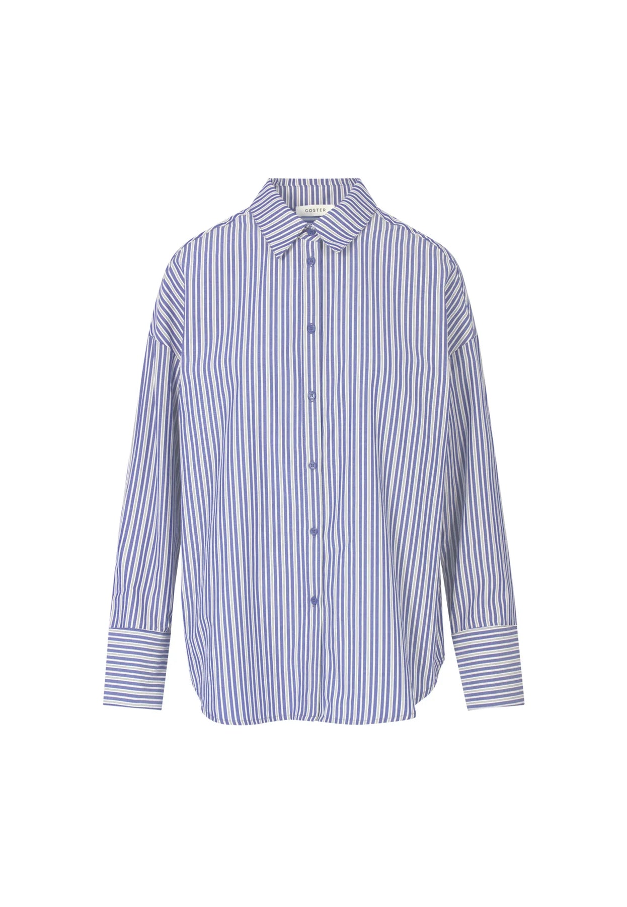 COSTER COPENHAGEN BLOUSE STRIPED SHIRT BLUE STRIPE