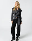 COSTER COPENHAGEN BLAZER TAILORED JACKET ASPHALT GREY