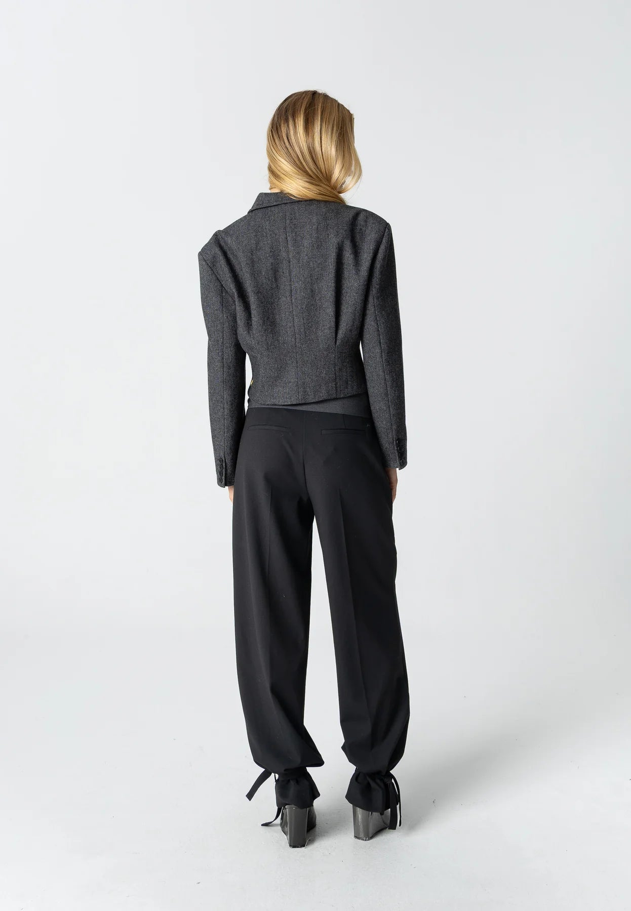 COSTER COPENHAGEN BLAZER TAILORED JACKET ASPHALT GREY