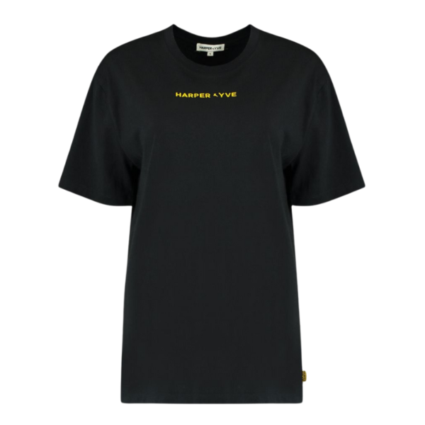 HARPER &amp; YVE T-SHIRT EMBRACE-SS OFFBLAC
