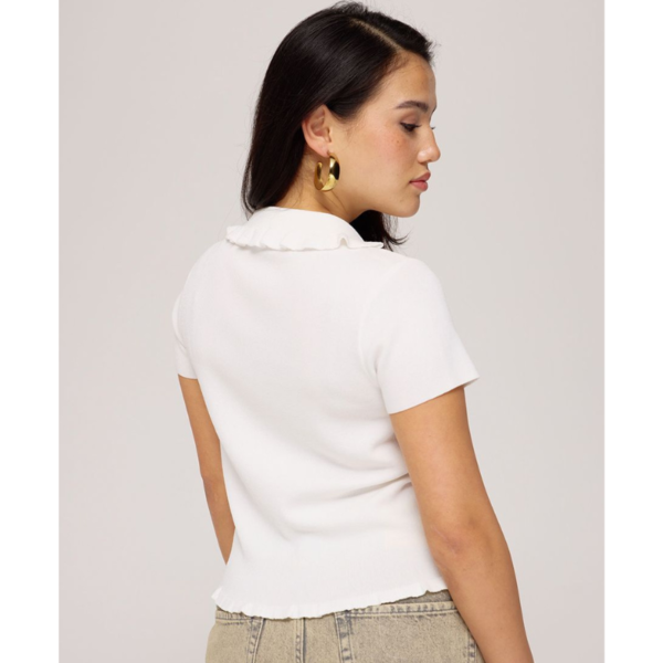 HARPER &amp; YVE TOP SEMMY-SS ECRU