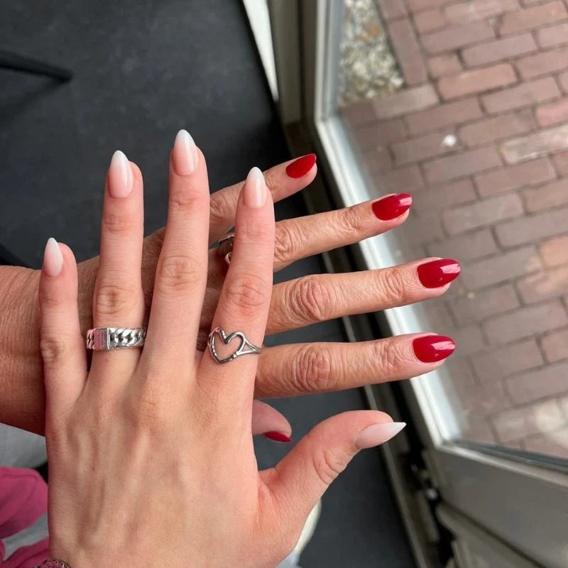 FREAKY NAILS GELNAGELS PRESS-ON BLUSH RUSH BABYBOOM NUDE ALMOND ♥