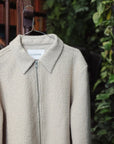 CISZERE OVERSHIRT FRED BOUCLE MOONLIGHT BEIGE