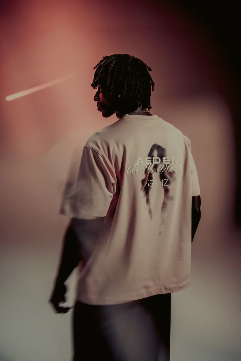 AEDEN T-SHIRT LUCIUS TEE MISTY ROSE