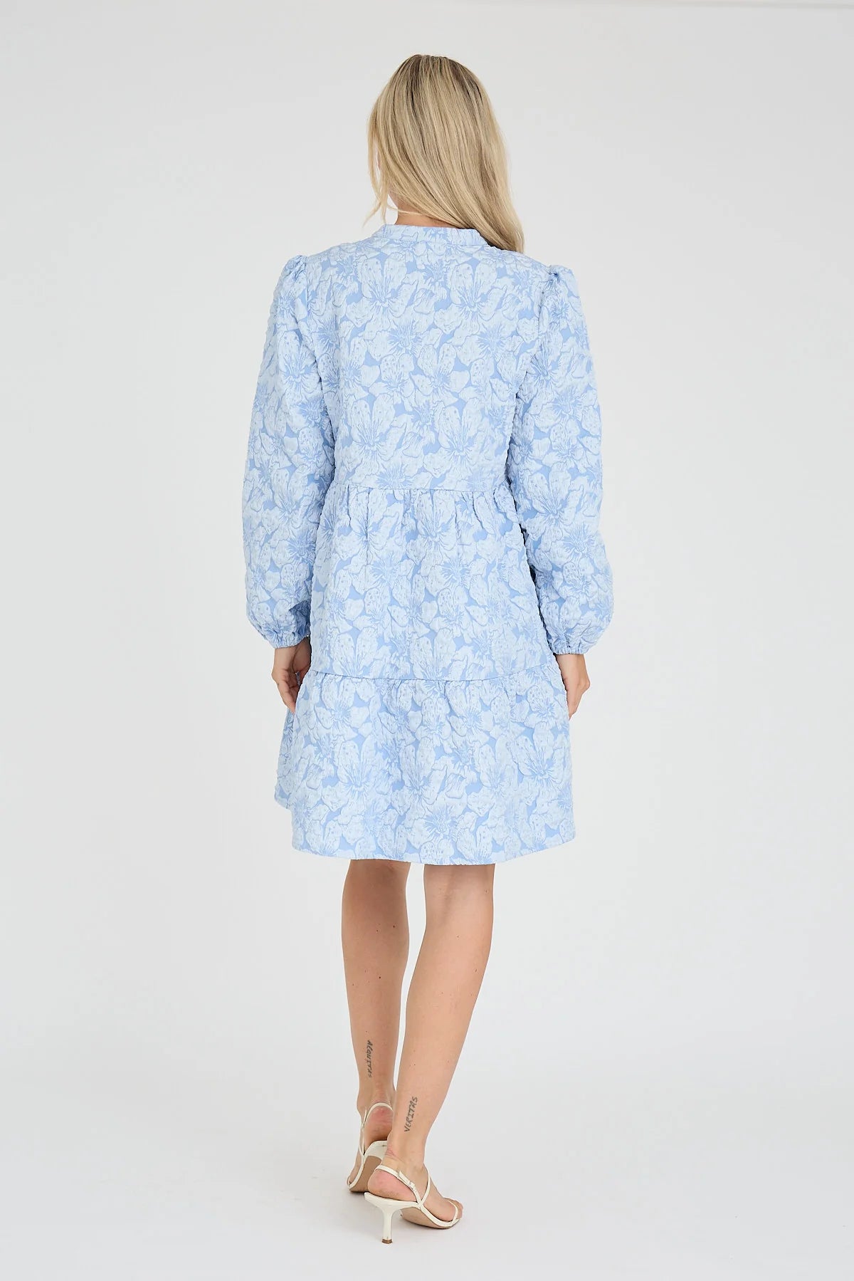 A-VIEW JURK IDA DRESS LIGHT BLUE