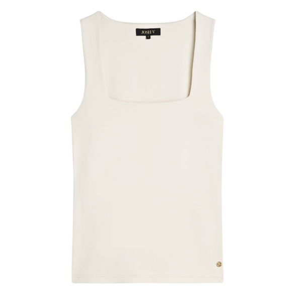 JOSH V TOP JV LINDE CREME WHITE