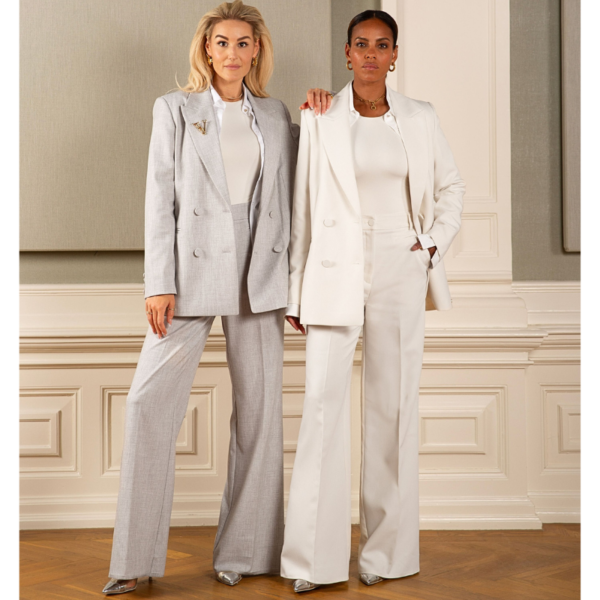 JOSH V PANTS JV KATE LIGHT GREY MELANGE