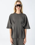 COSTER COPENHAGEN TOP JERSEY MOSS GREEN