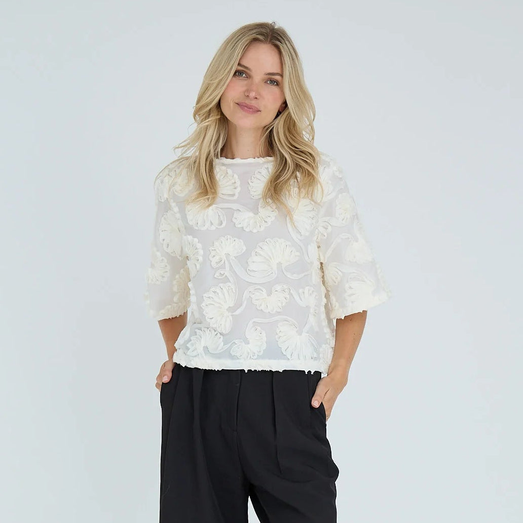 A-VIEW BLOUSE JOLENE OFF WHITE