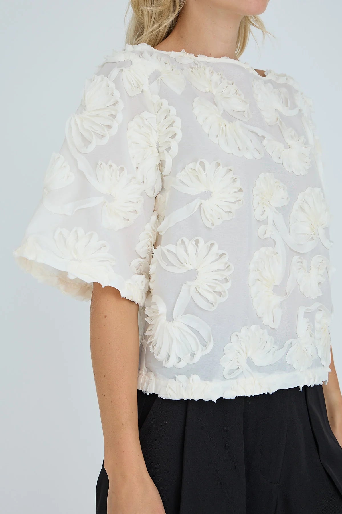 A-VIEW BLOUSE JOLENE OFF WHITE
