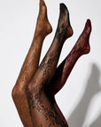 COSTER COPENHAGEN PANTYS LACE TIGHTS 3 PAIRS MIX