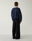 LAAGAM PANTS STELLA STRIPE NAVY BLUE