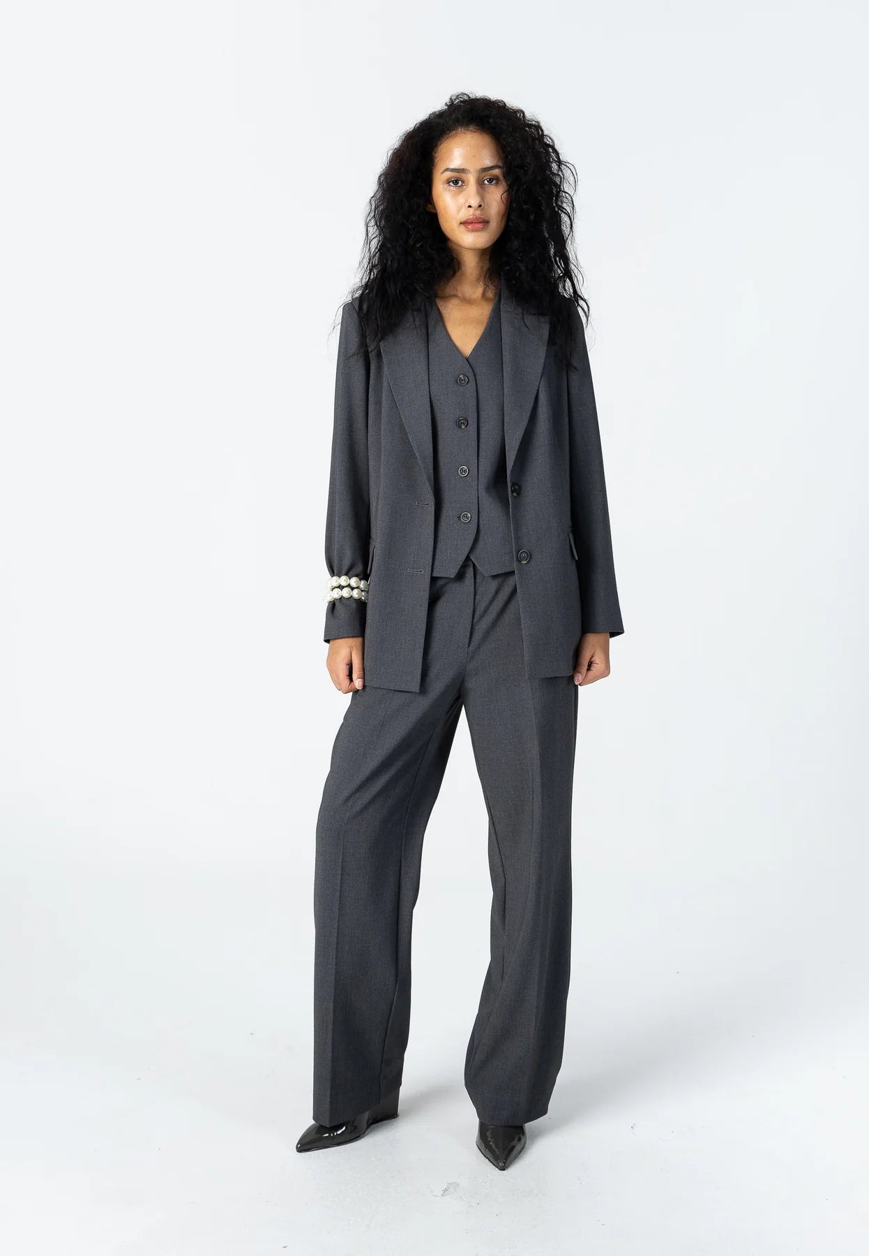 COSTER COPENHAGEN BLAZER CLASSIC ASPHALT GREY