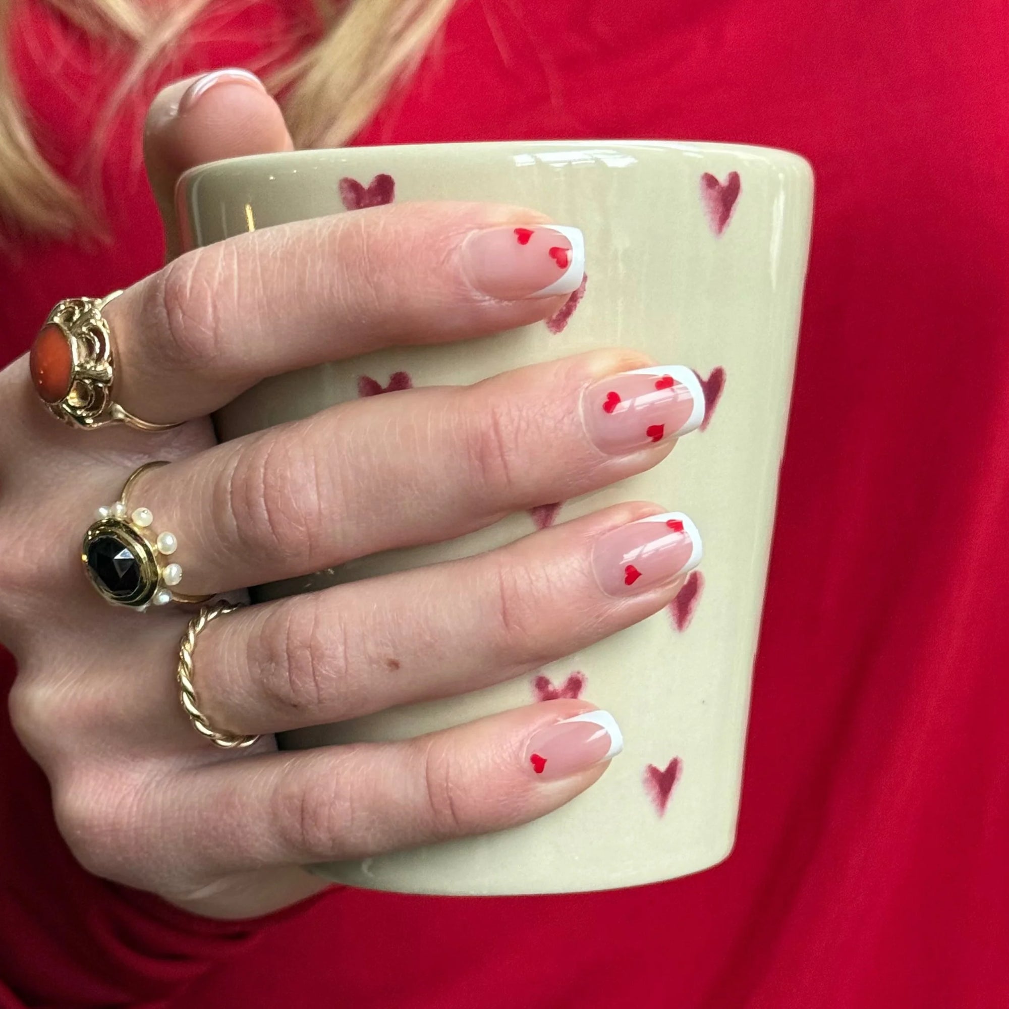 FREAKY NAILS GELNAGELS PRESS-ON HEARTBREAKER ♥
