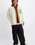 LAW OF THE SEA JAS RHEA SHERPA JACKET ALUMINIUM