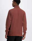 LAW OF THE SEA SWEATER MIND HALF ZIP SWEAT SABLE