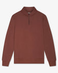 LAW OF THE SEA SWEATER MIND HALF ZIP SWEAT SABLE