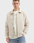 LAW OF THE SEA JAS CLYNE STRUCTURED JERSEY JACKET SAND