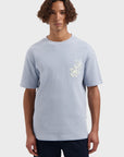 LAW OF THE SEA T-SHIRT SALOR RIBBED TEE NANTUCKET BREEZE