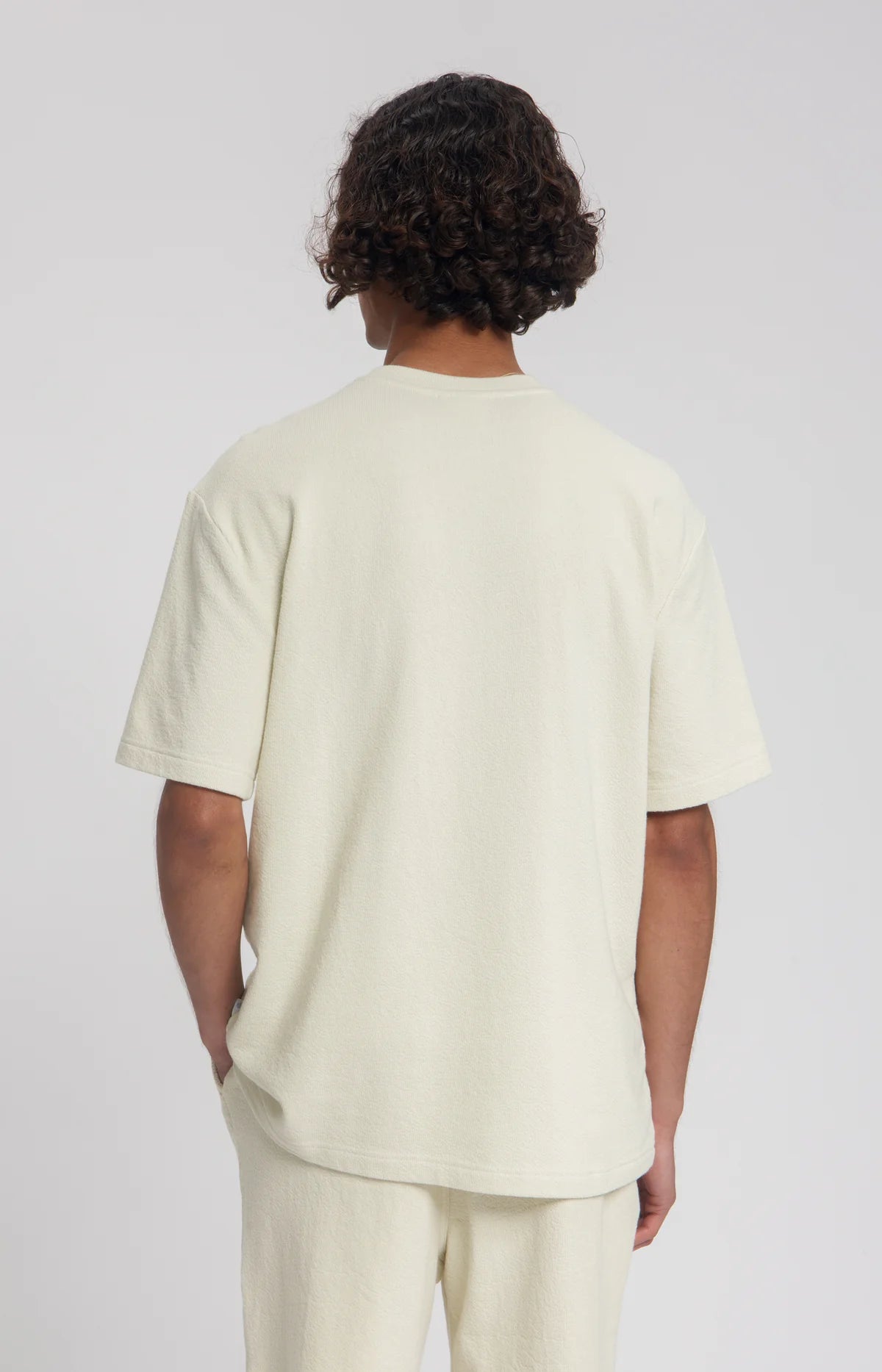 LAW OF THE SEA T-SHIRT NOTOS TERRY TEE ALMOND MILK