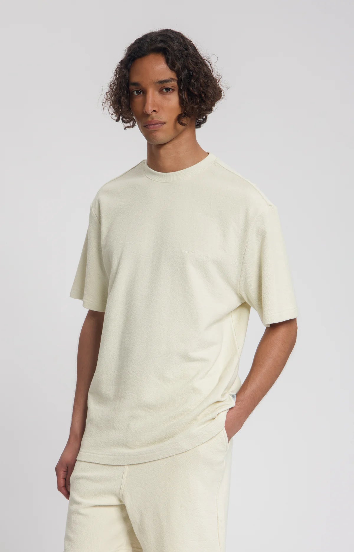 LAW OF THE SEA T-SHIRT NOTOS TERRY TEE ALMOND MILK