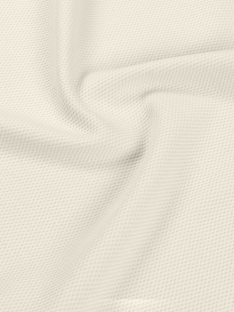 LAW OF THE SEA OVERHEMD BERMUDA STRUCTURED SHIRT ALMOND MILK