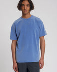 LAW OF THE SEA T-SHIRT AQUALIS GARMENT DYED DUTCH BLUE