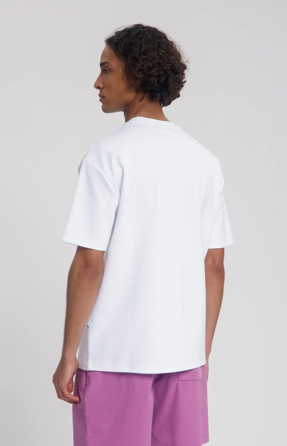 LAW OF THE SEA T-SHIRT DISPLACE ARTWORK TEE BRIGHT WHITE