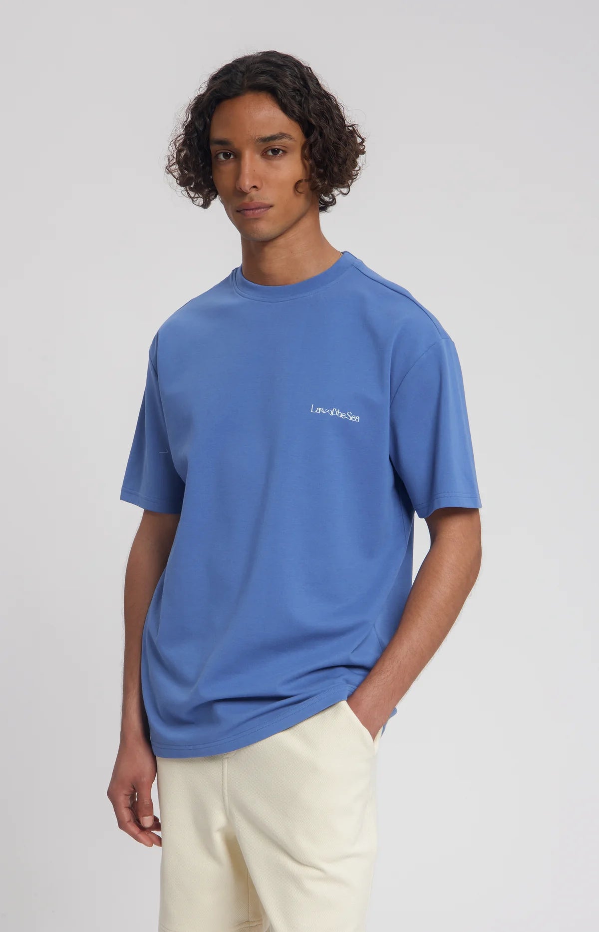 LAW OF THE SEA T-SHIRT GULF STREAM ARTWORK TEE DUTCH BLUE