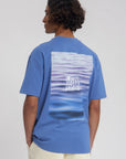 LAW OF THE SEA T-SHIRT GULF STREAM ARTWORK TEE DUTCH BLUE