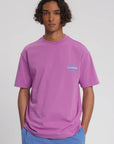 LAW OF THE SEA T-SHIRT PETALS ARTWORK TEE MULBERRY