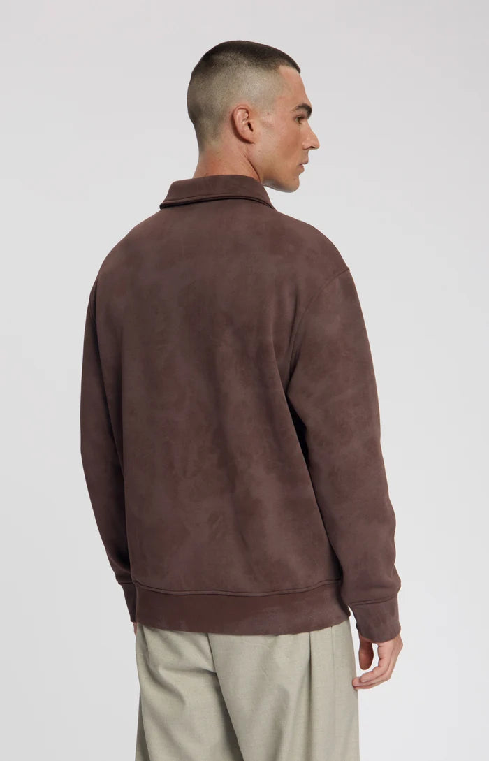 LAW OF THE SEA SWEATER NORTH SWEAT POLO BROWN