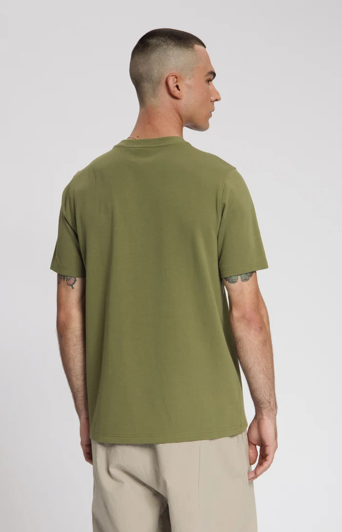 LAW OF THE SEA T-SHIRT LAW TEE LOGO MARTINI OLIVE