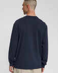 LAW OF THE SEA SWEATER MAZU LONGSLEEVE ARTWORK T-SHIRT MOOD INDIGO
