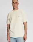 LAW OF THE SEA T-SHIRT LIFE FLOW ARTWORK ALMOND MILK