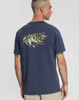 LAW OF THE SEA T-SHIRT SWEPT ARTWORK MOOD INDIGO