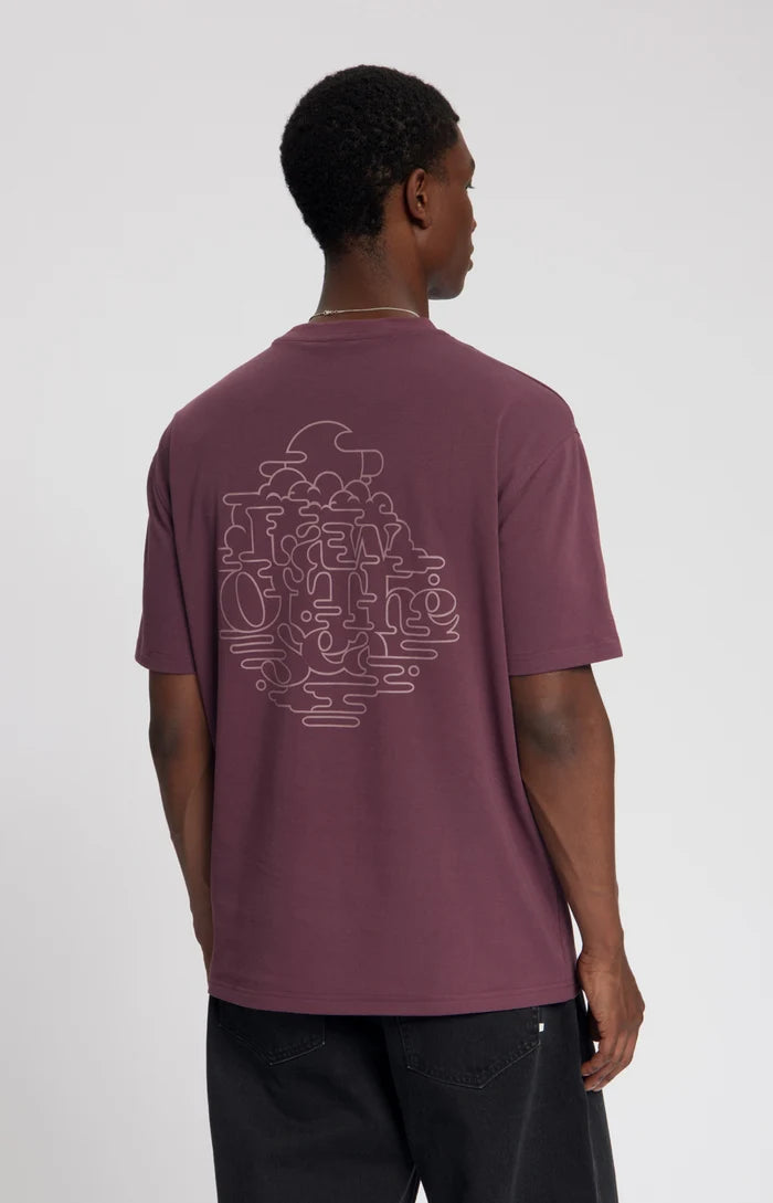 LAW OF THE SEA T-SHIRT VAPOUR ARTWORK HUCKLEBERRY