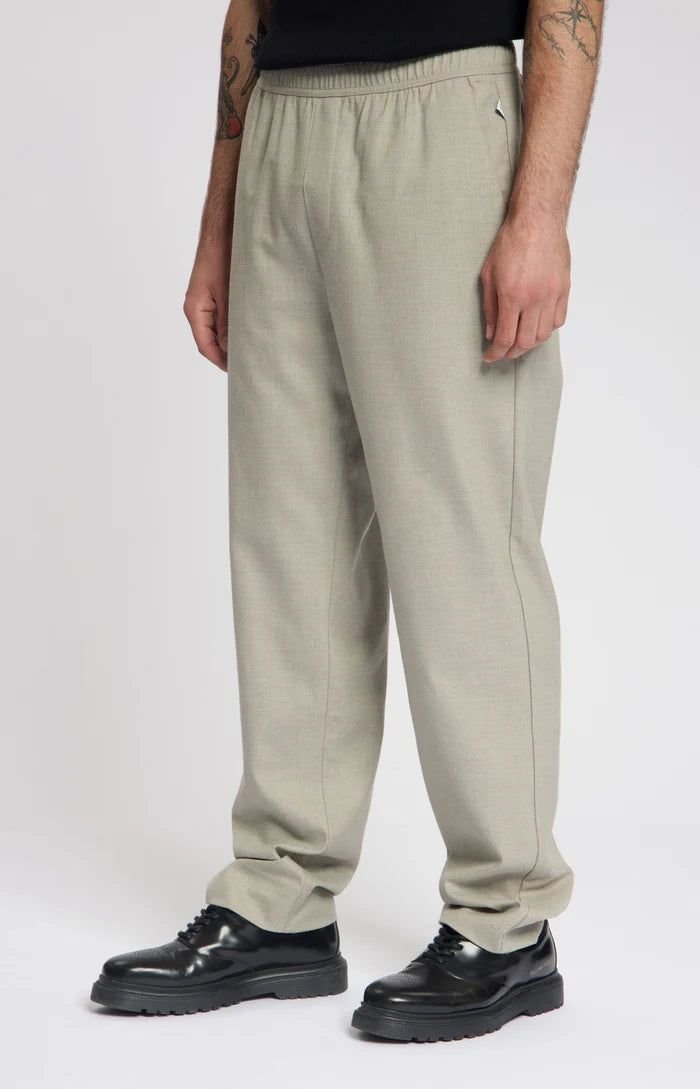 LAW OF THE SEA CHINO CONDOR BRUSHED TWILL PANTS SAND MELANGE