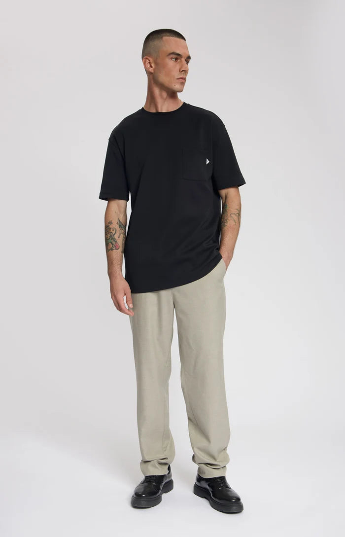 LAW OF THE SEA CHINO CONDOR BRUSHED TWILL PANTS SAND MELANGE