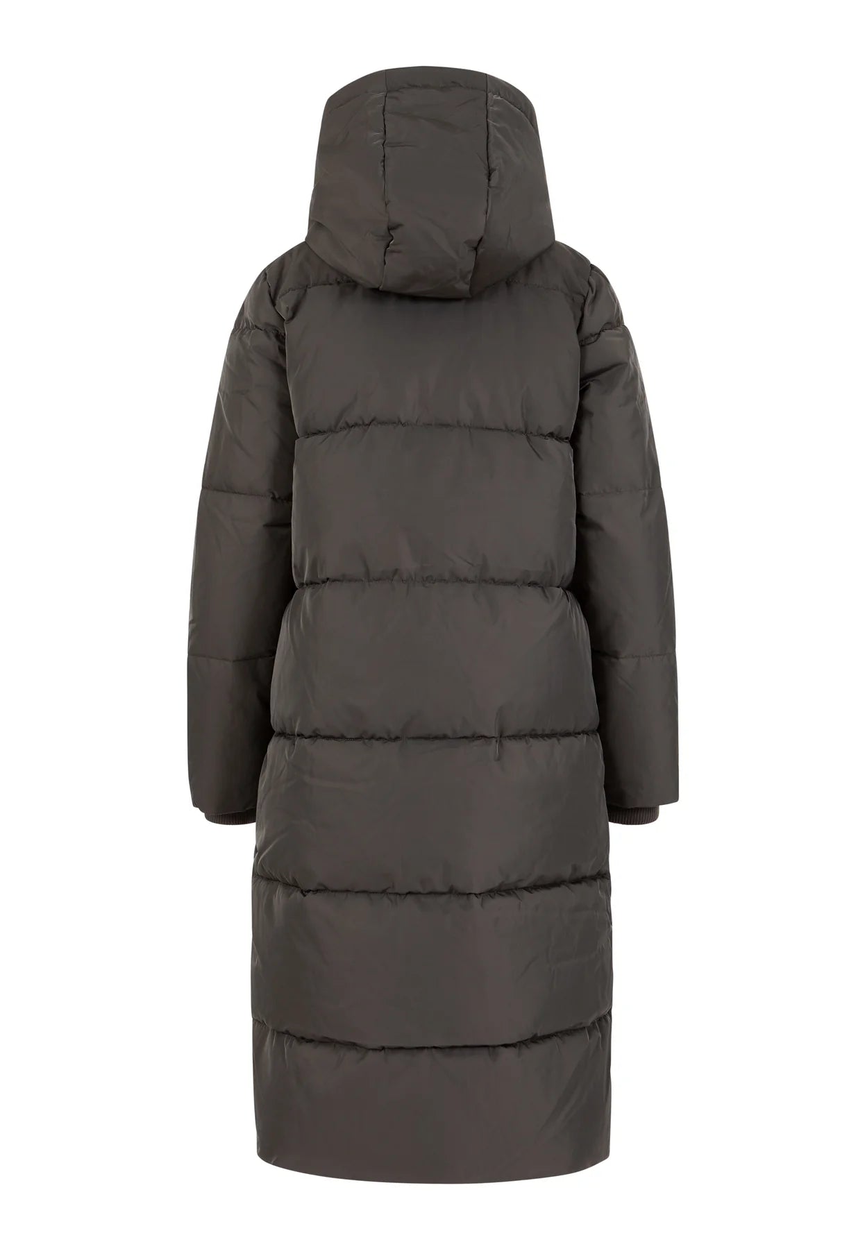 COSTER COPENHAGEN JACK LONG PUFFER JACKET WARM GREY