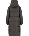 COSTER COPENHAGEN JACK LONG PUFFER JACKET WARM GREY