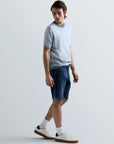 REPLAY MEN SHORT GROVER STRAIGHT-FIT JEANS MEDIUM BLUE