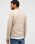 BUTCHER OF BLUE PULLOVER CLIFDEN POLO LIGHT SAND