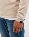 BUTCHER OF BLUE PULLOVER CLIFDEN POLO LIGHT SAND